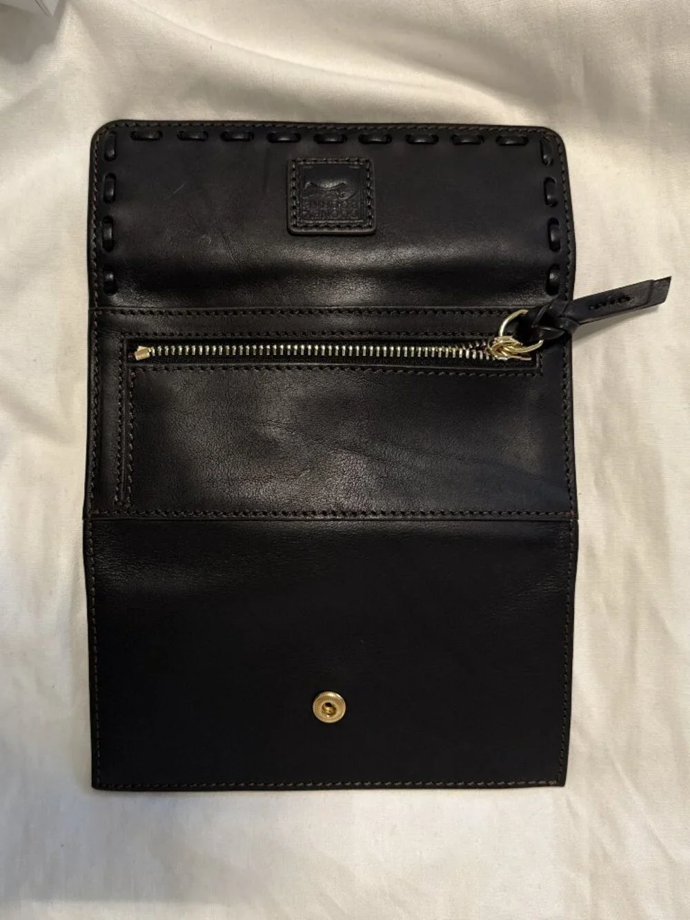 Dooney & Bourke Florentine Continental Clutch Wallet Black